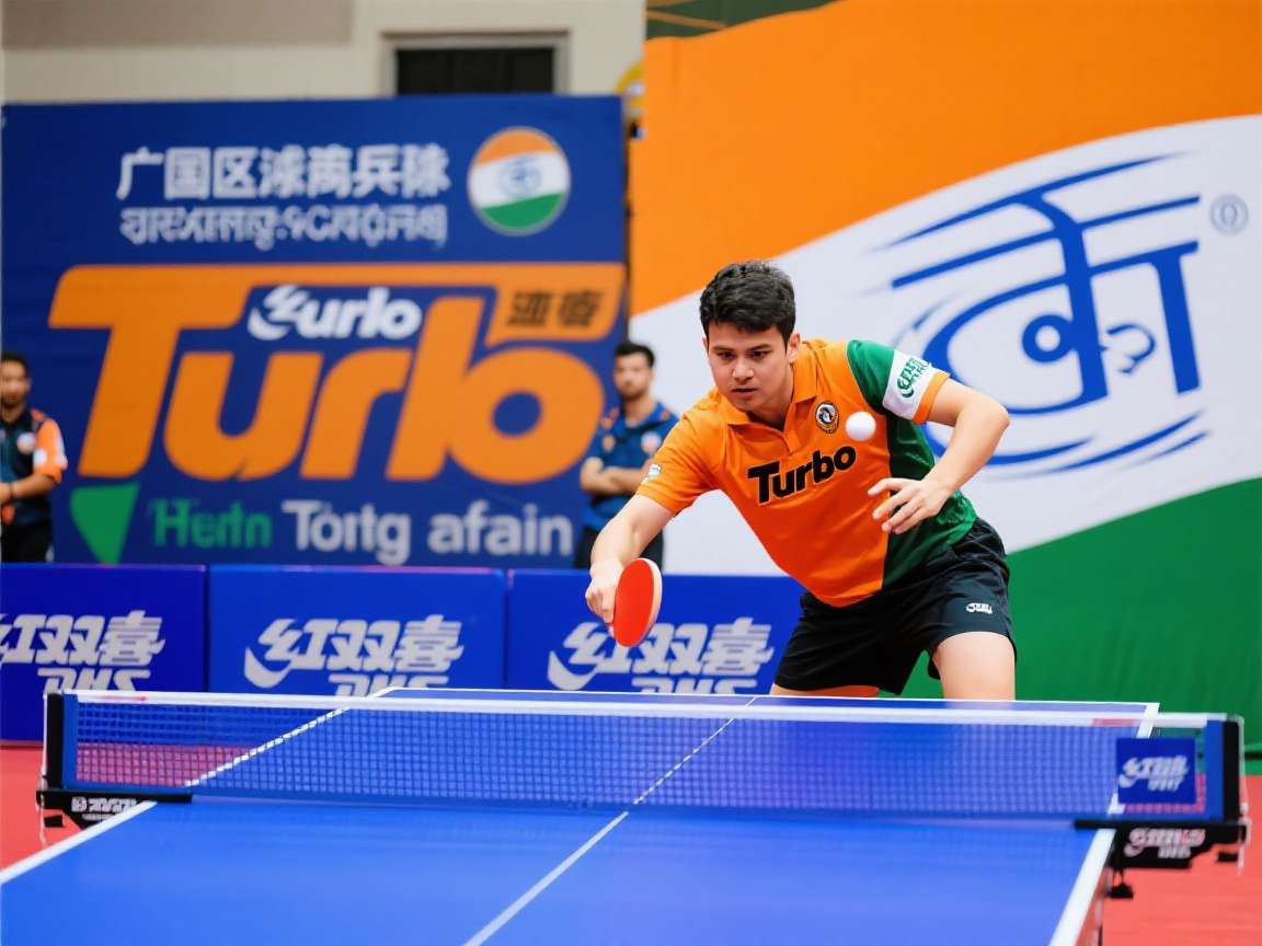 Turbo Table Tennis India Player Distribution Turbo Table Tennis India player statistics showing active users across different Indian states with a color-coded map